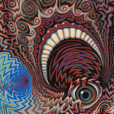 "Didymus" acrylic on canvas, 2025, 73x73 inches