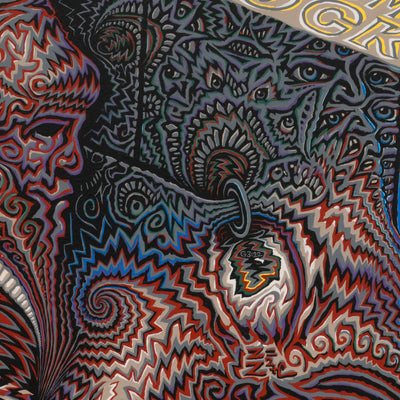 "Didymus" acrylic on canvas, 2025, 73x73 inches