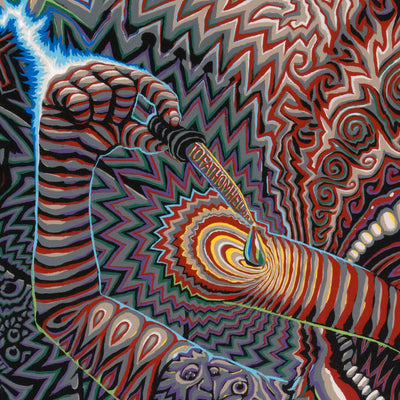 "Didymus" acrylic on canvas, 2025, 73x73 inches