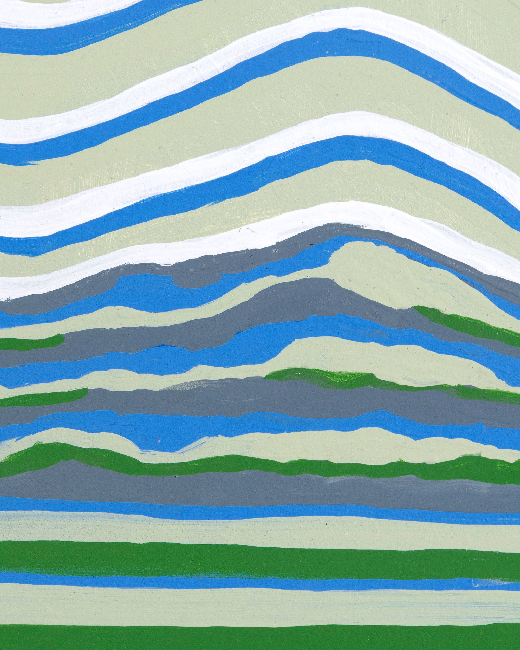 "Putting On A Good Face" reproduction of 2021 original