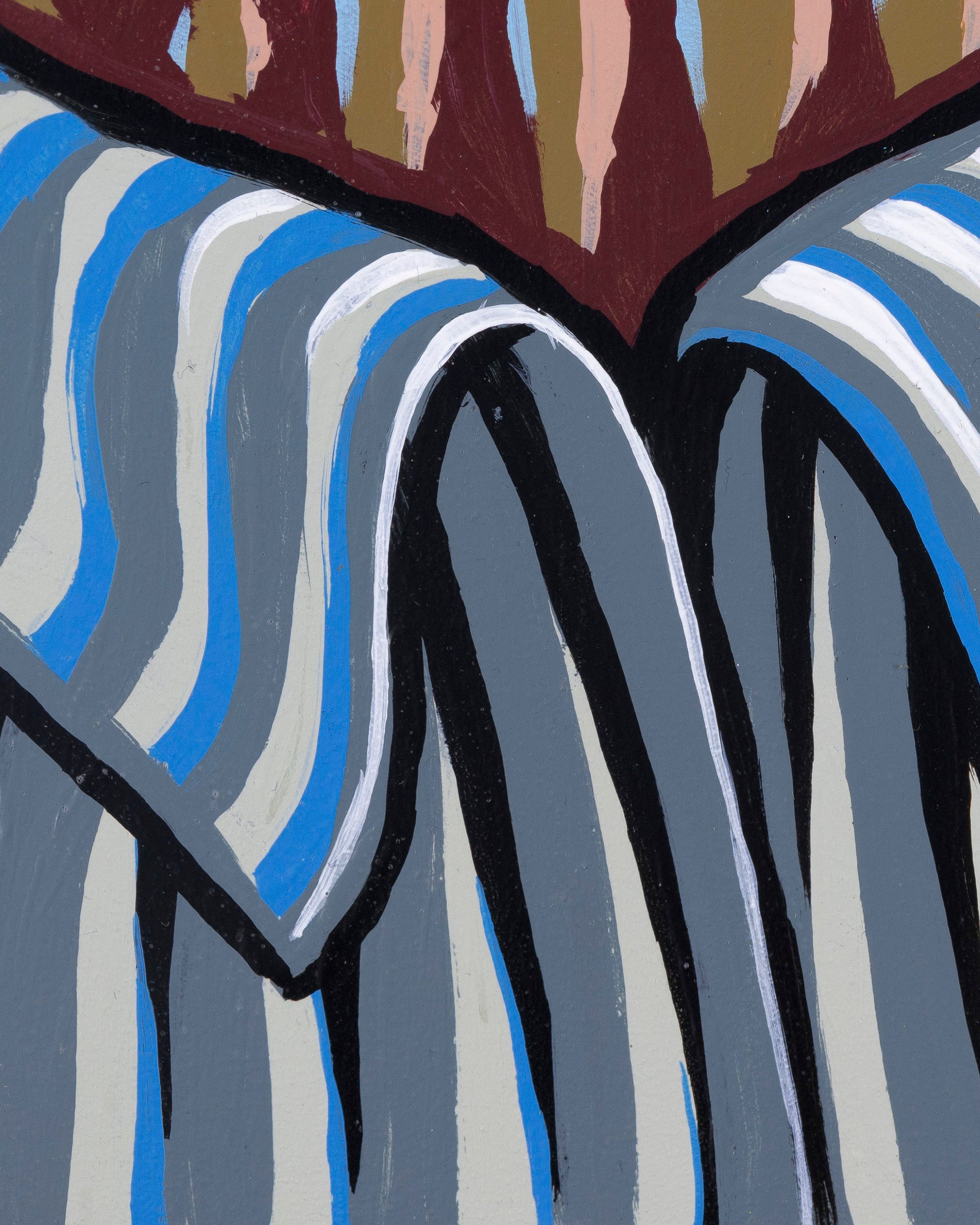 "Putting On A Good Face" reproduction of 2021 original