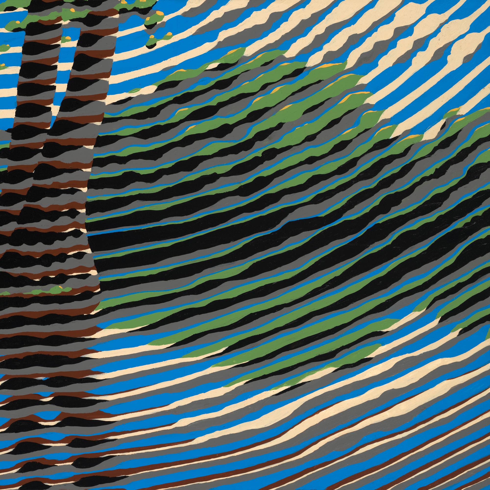 "Squirrel on the Kerrville River" reproduction of 2024 original