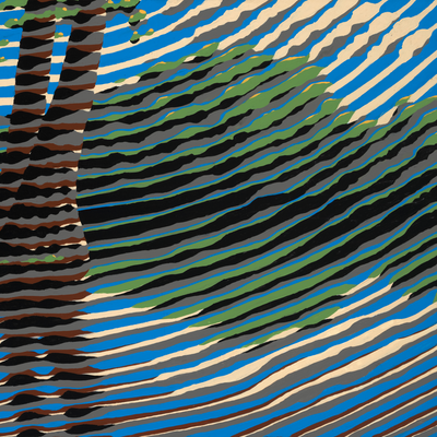 "Squirrel on the Kerrville River" reproduction of 2024 original