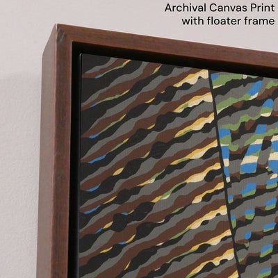 "Squirrel on the Kerrville River" reproduction of 2024 original