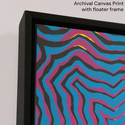 "Sunset Over South Austin" reproduction of 2023 original