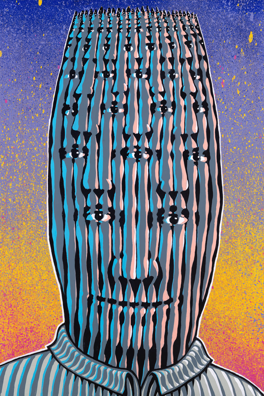 "Convalescence" acrylic on canvas, 2021, 24x36 inches