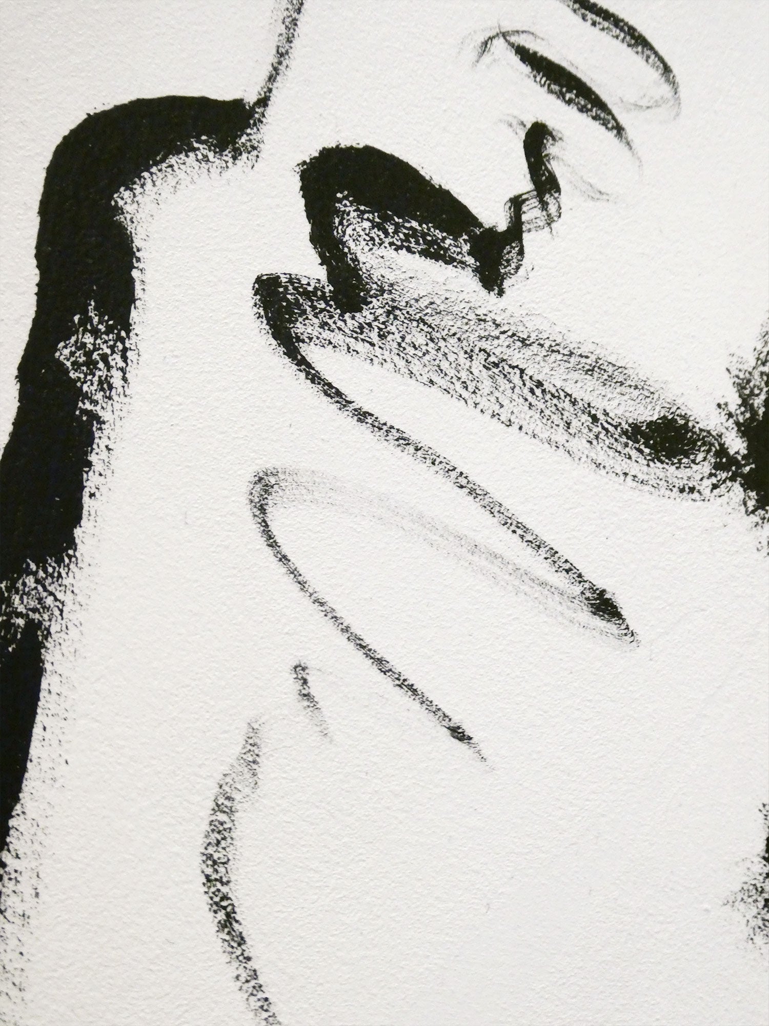 "All Glory Be To God" acrylic on wood panel, 2019, 36x48 inches