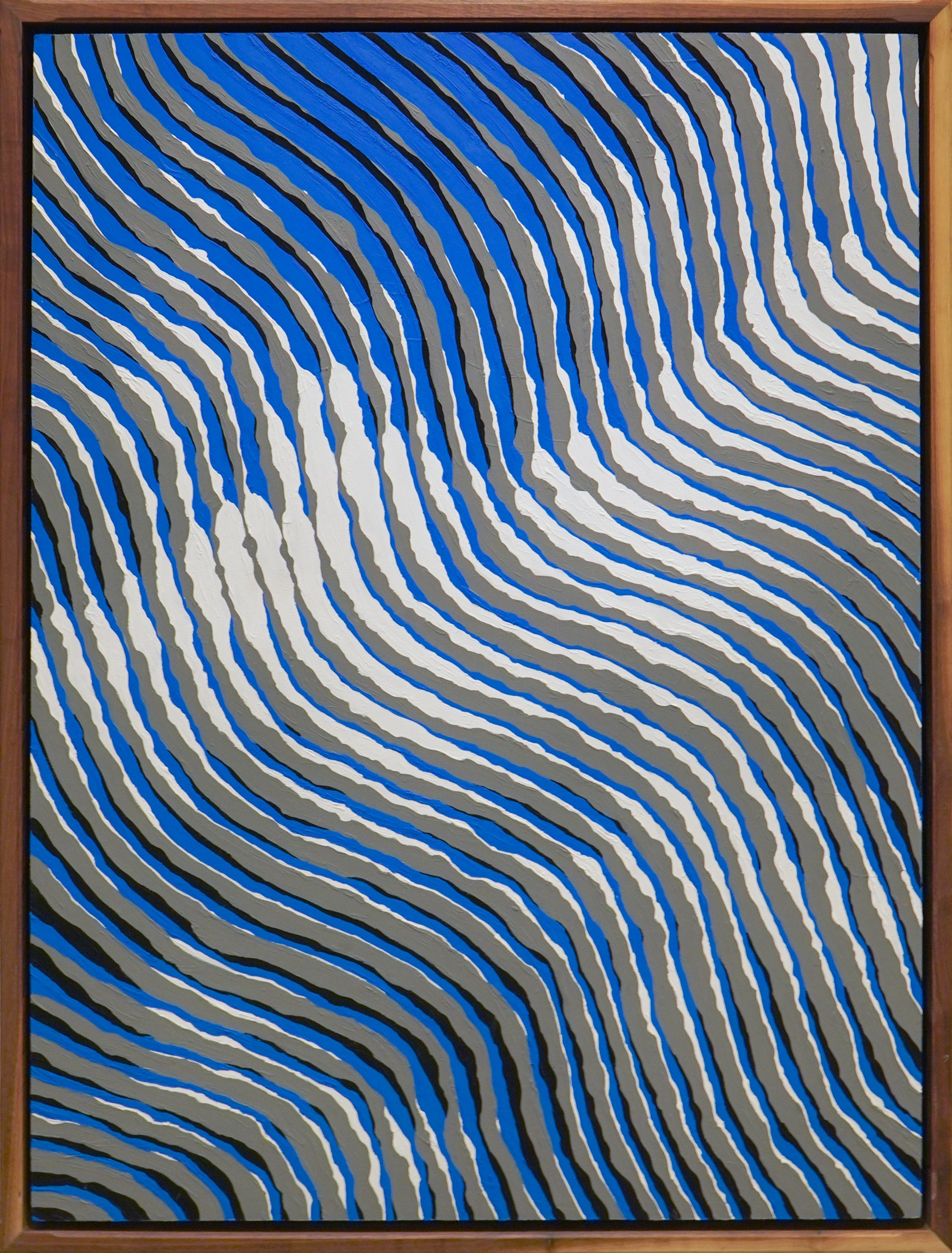 "Cloud Study" acrylic on wood panel, 2023, 30x40 inches