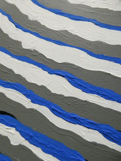 "Cloud Study" acrylic on wood panel, 2023, 30x40 inches