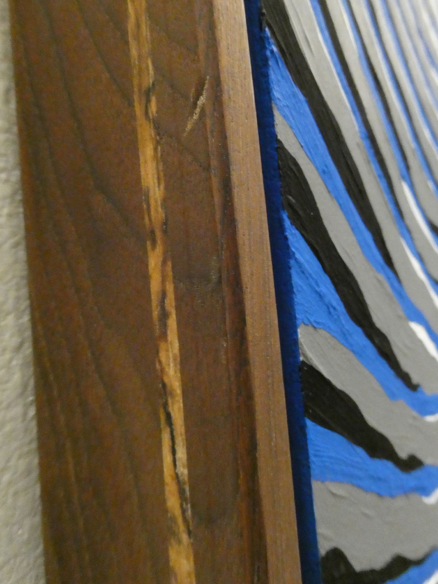 "Cloud Study" acrylic on wood panel, 2023, 30x40 inches