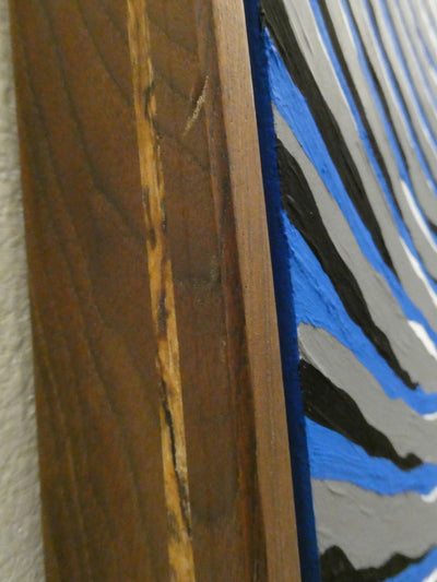 "Cloud Study" acrylic on wood panel, 2023, 30x40 inches