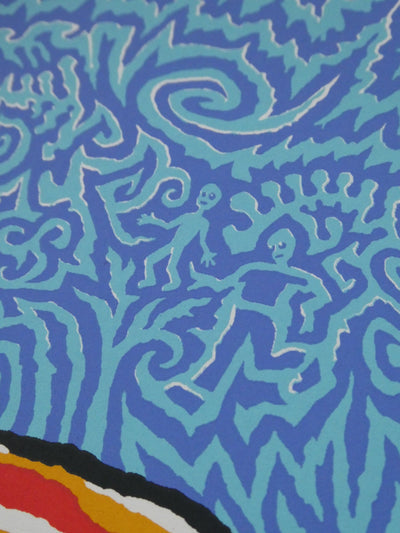 "Cathedral Rock" 6-color screenprint, 24x30 inches, limited edited signed and numbered out of 100