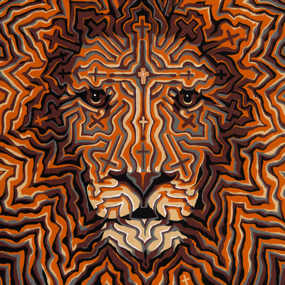 "Lion of Judah" reproduction of 2023 original