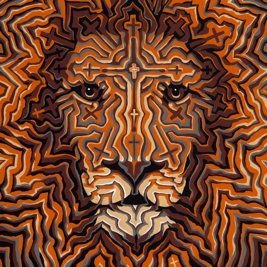 "Lion of Judah" reproduction of 2023 original