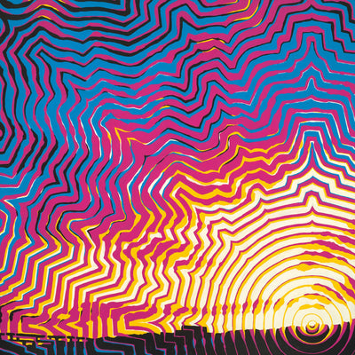 "Sunset Over South Austin" reproduction of 2023 original