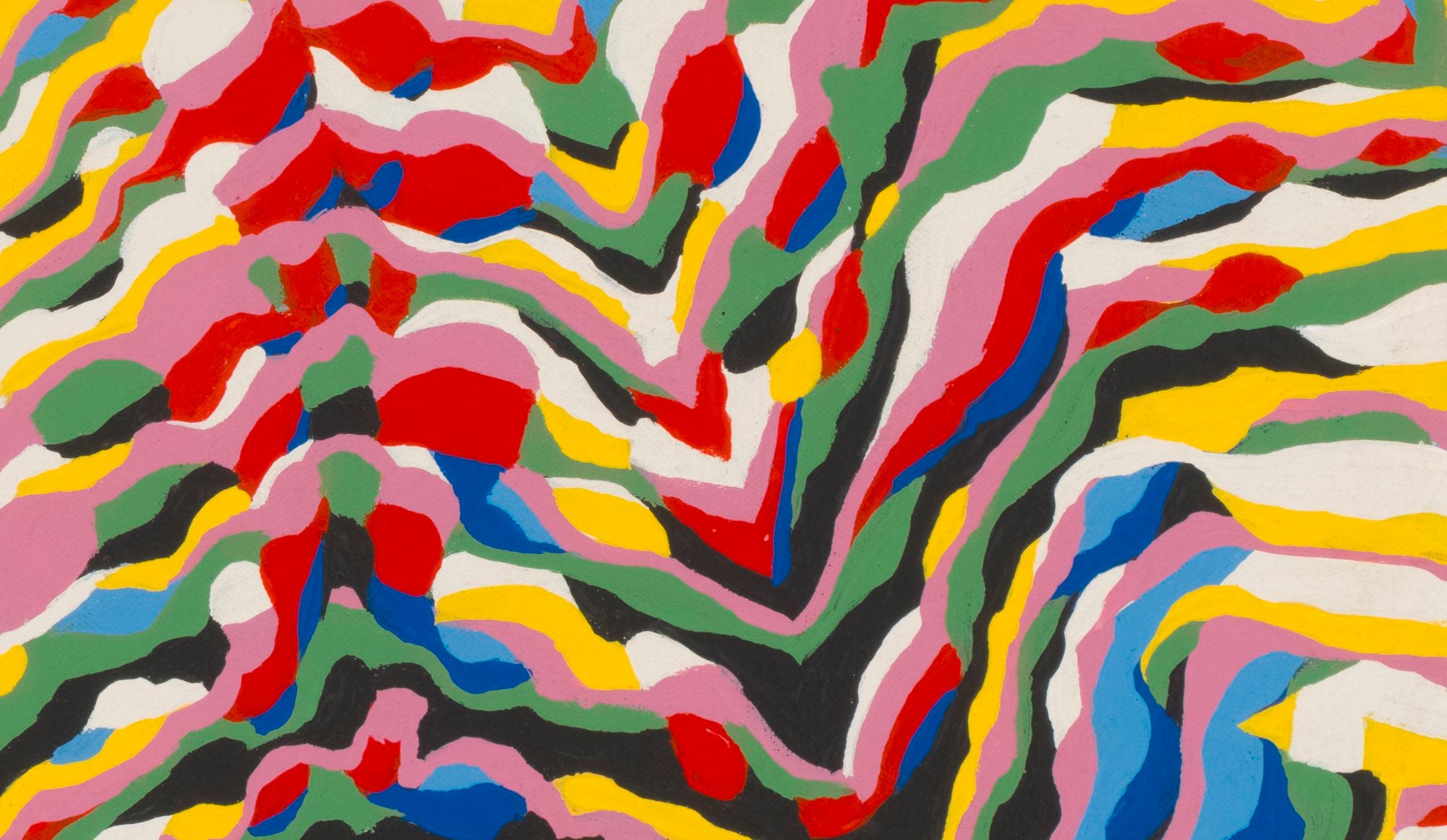 "Wildflowers" acrylic on canvas, 2025, 62x36 inches