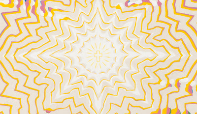 "Wildflowers" acrylic on canvas, 2025, 62x36 inches