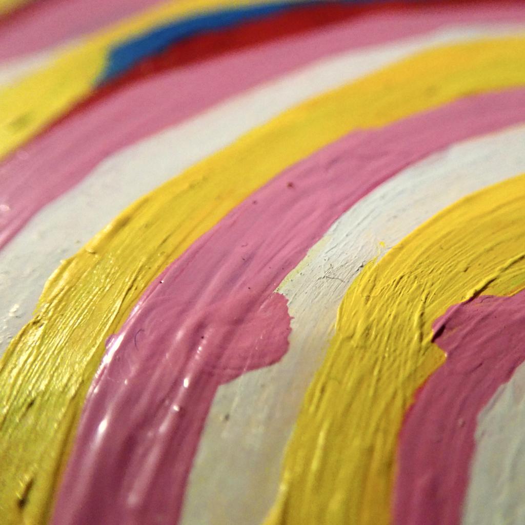 "Sunset Over Bellingham Bay" acrylic on board, 2019, 14x11 inches